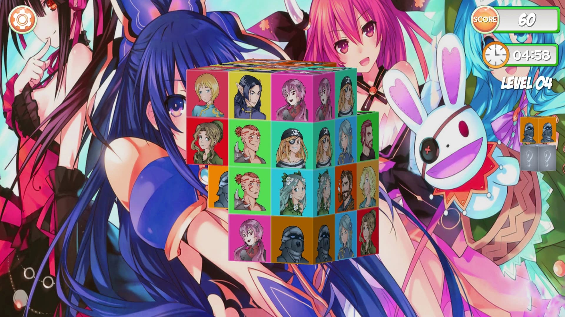 Mahjong Dimensions 3D: Fantasy Anime screenshot 6