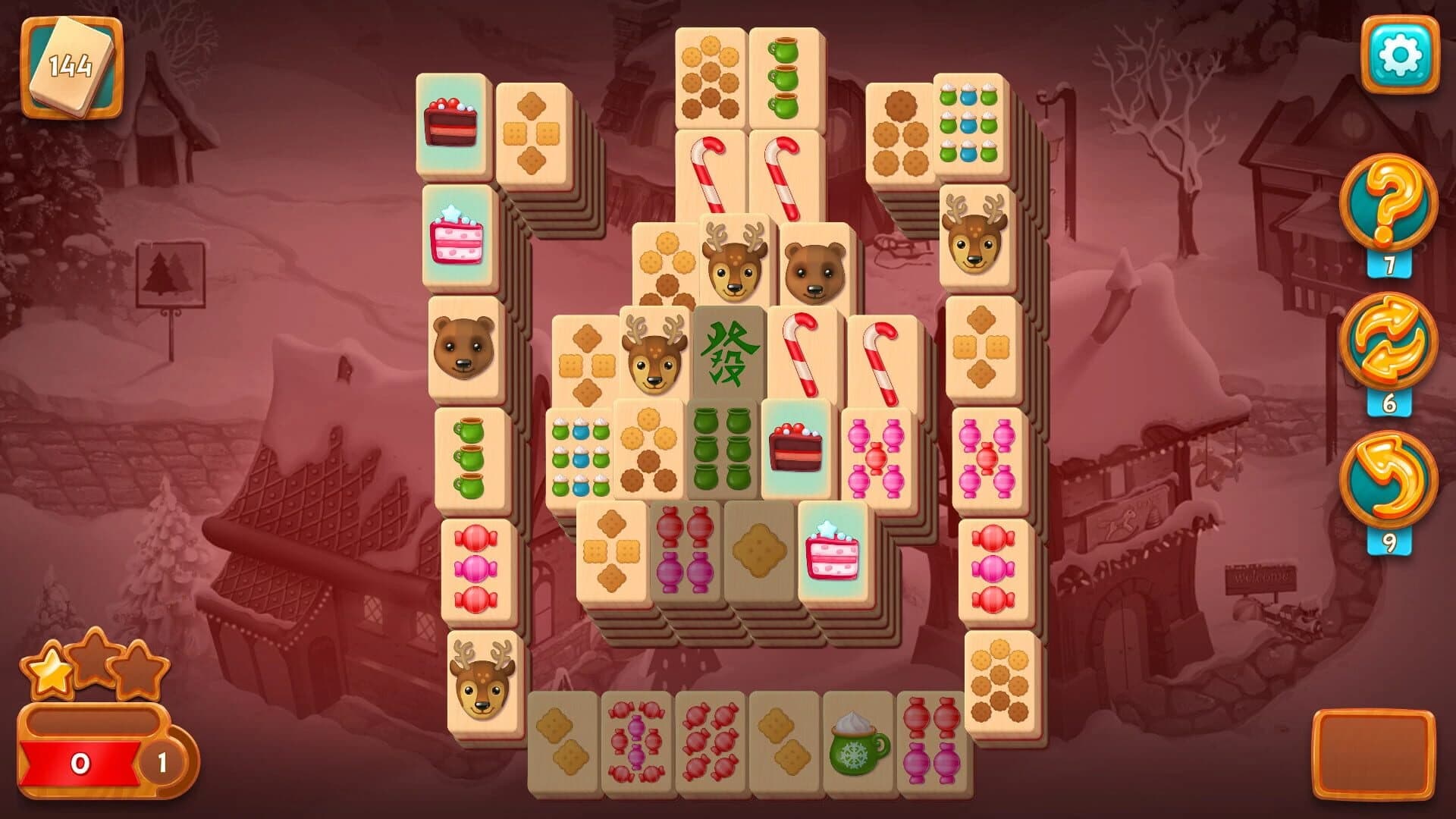 Mahjong Fest: Winterland screenshot 4