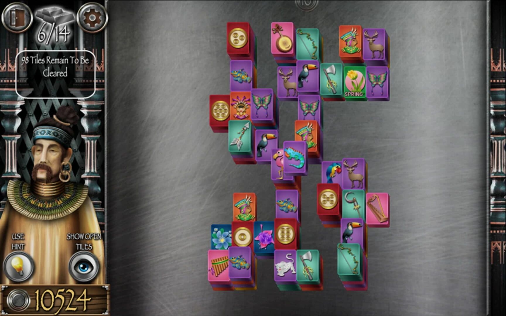 Mahjong Masters: Temple of the Ten Gods screenshot 4