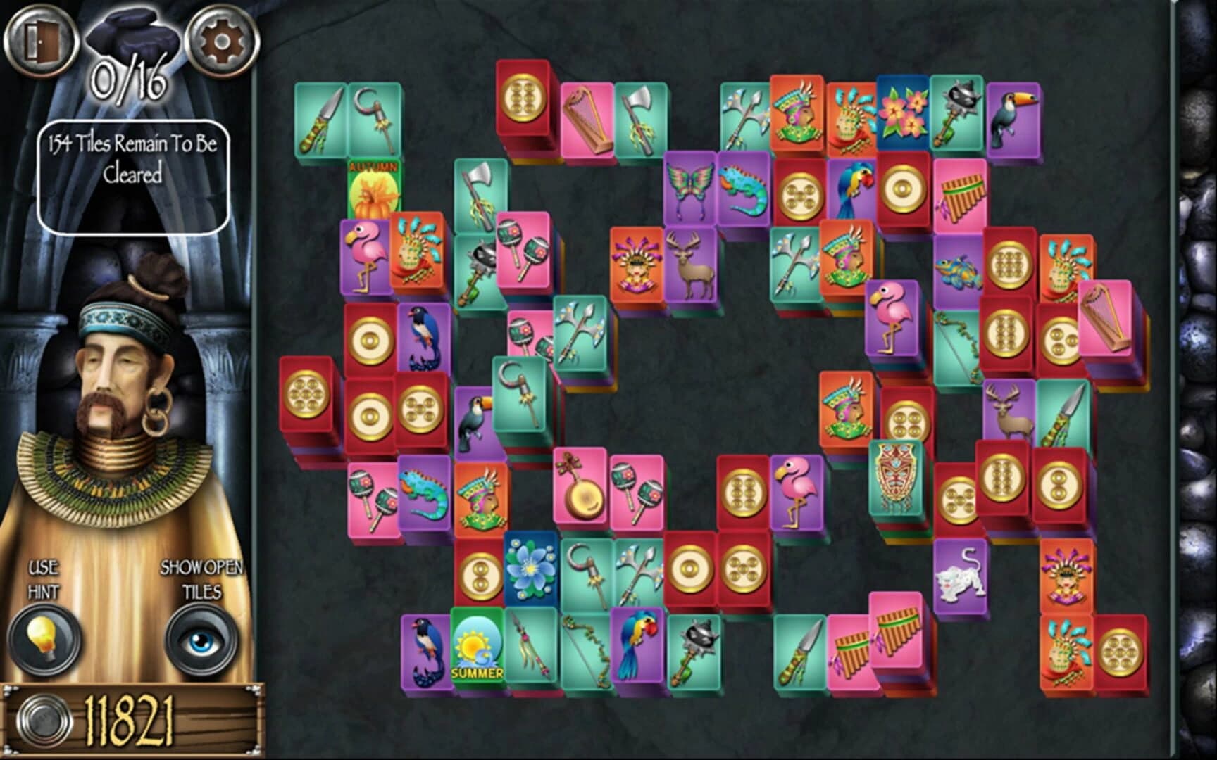 Mahjong Masters: Temple of the Ten Gods screenshot 3