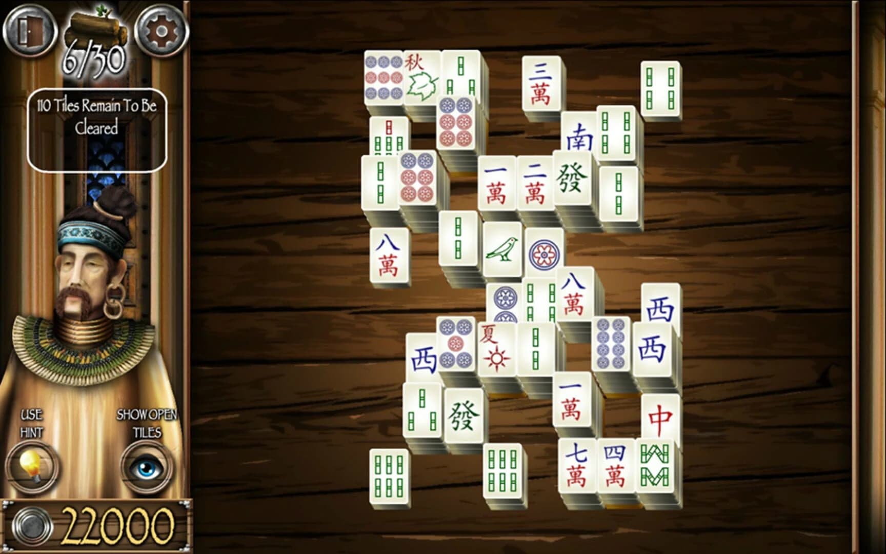 Mahjong Masters: Temple of the Ten Gods screenshot 1