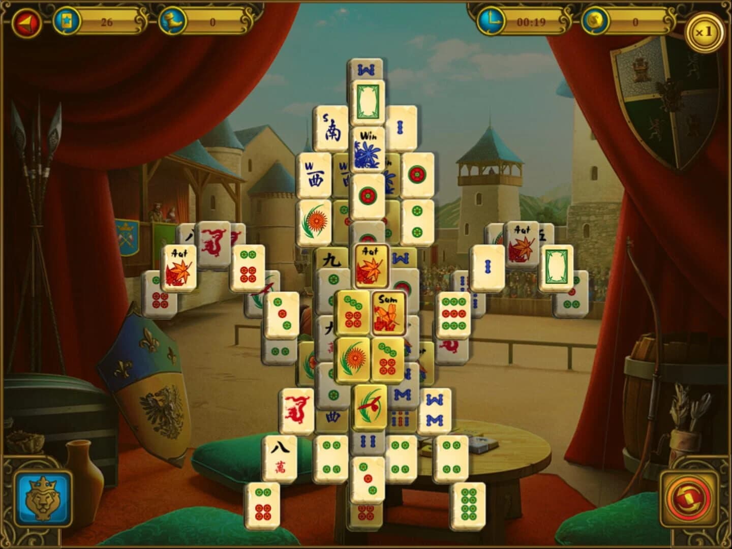 Mahjong Royal Towers screenshot 3
