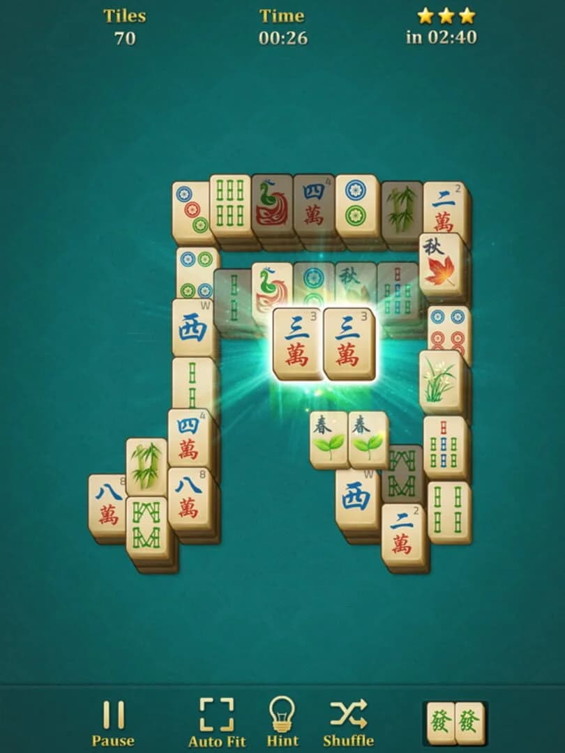 Mahjong Solitaire: Classic screenshot 1