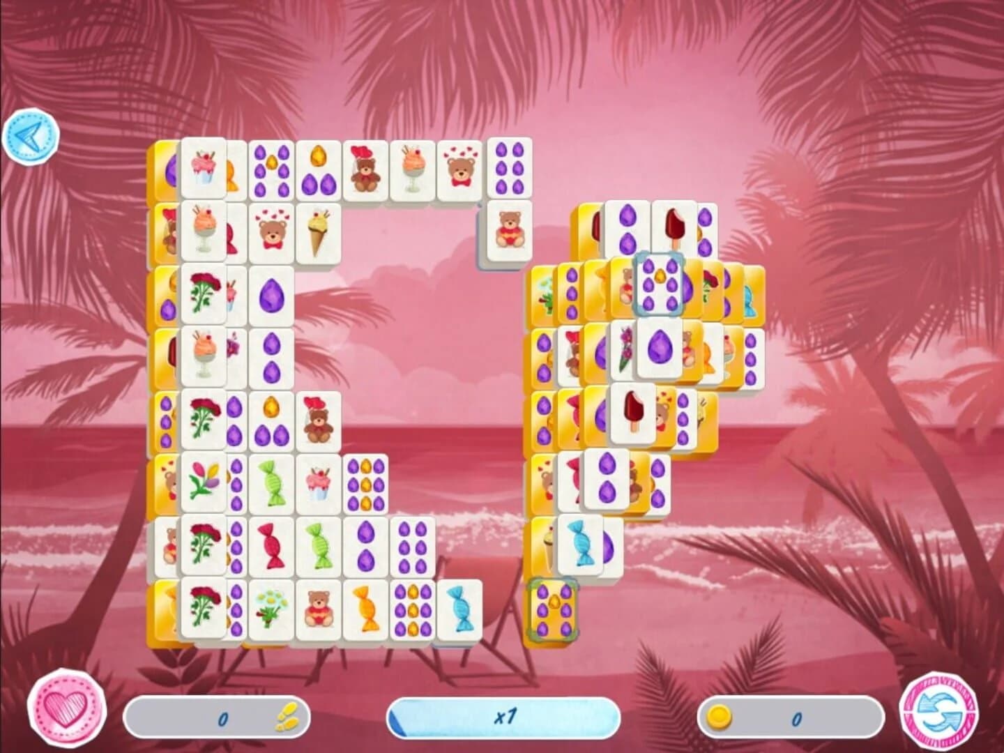 Mahjong Valentine's Day screenshot 1