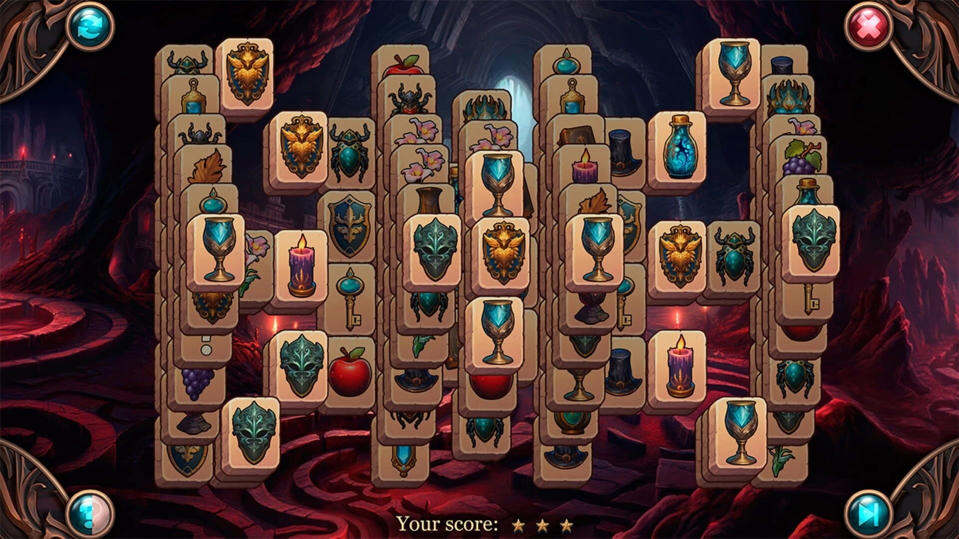 Mahjongus: Mystery of Fortescue screenshot 2