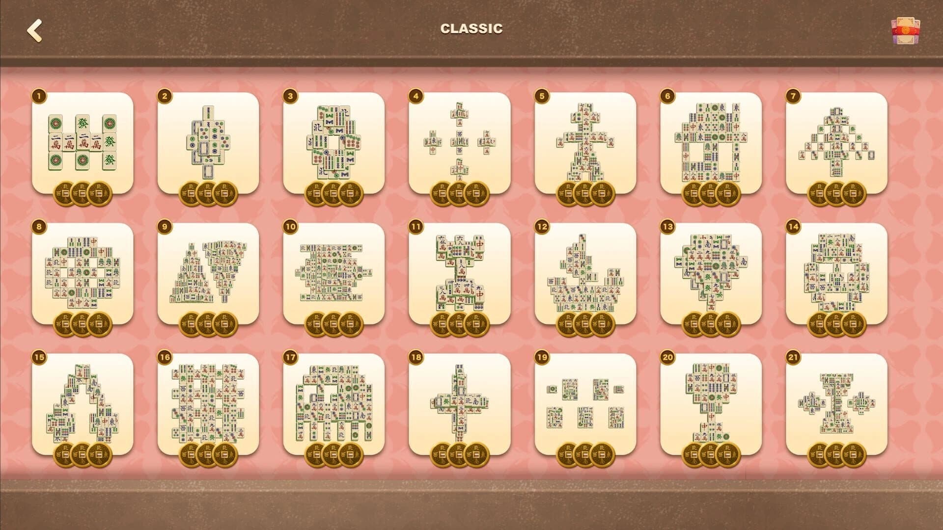 Majong Classic screenshot 4