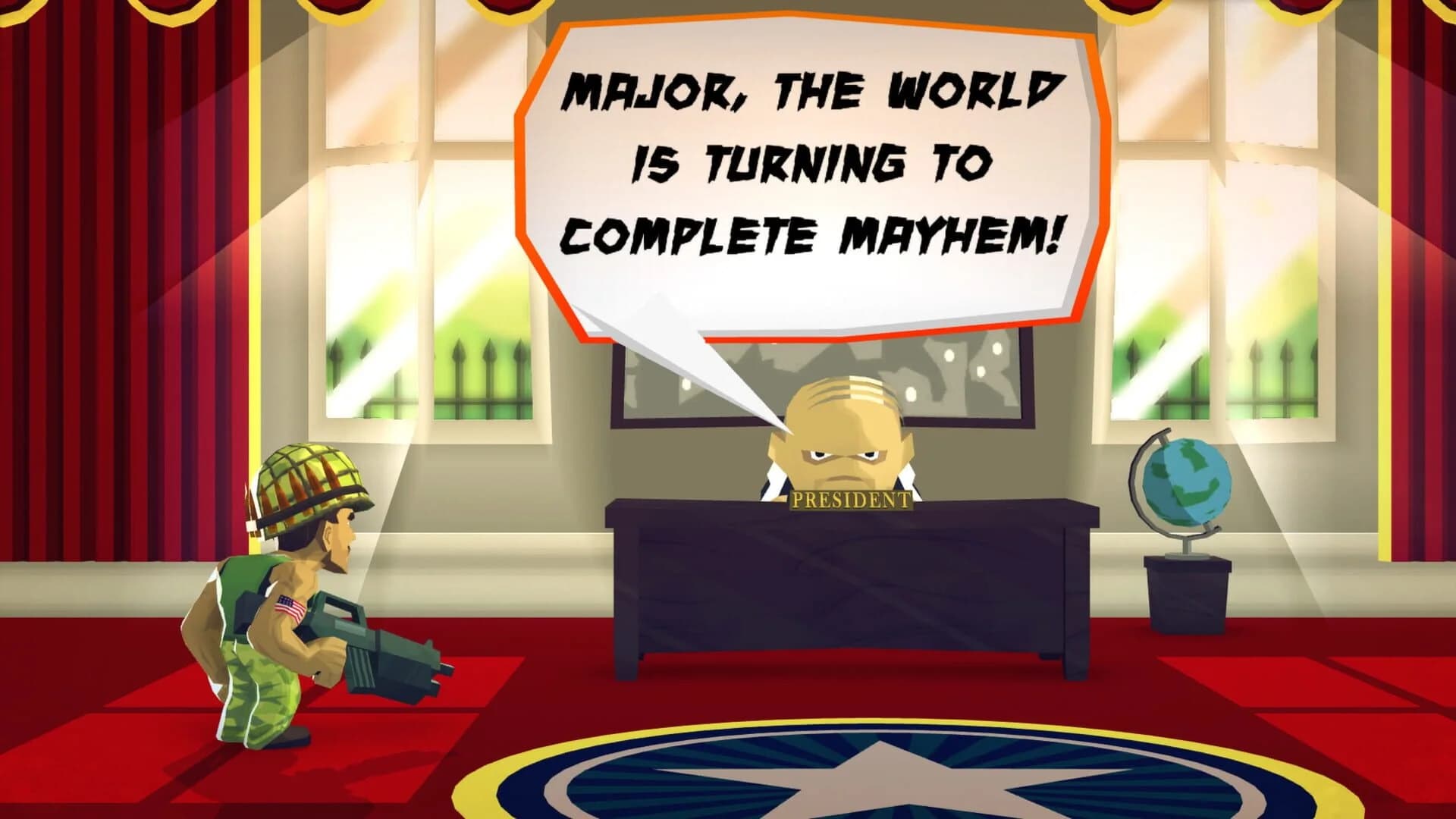 Major Mayhem screenshot 1