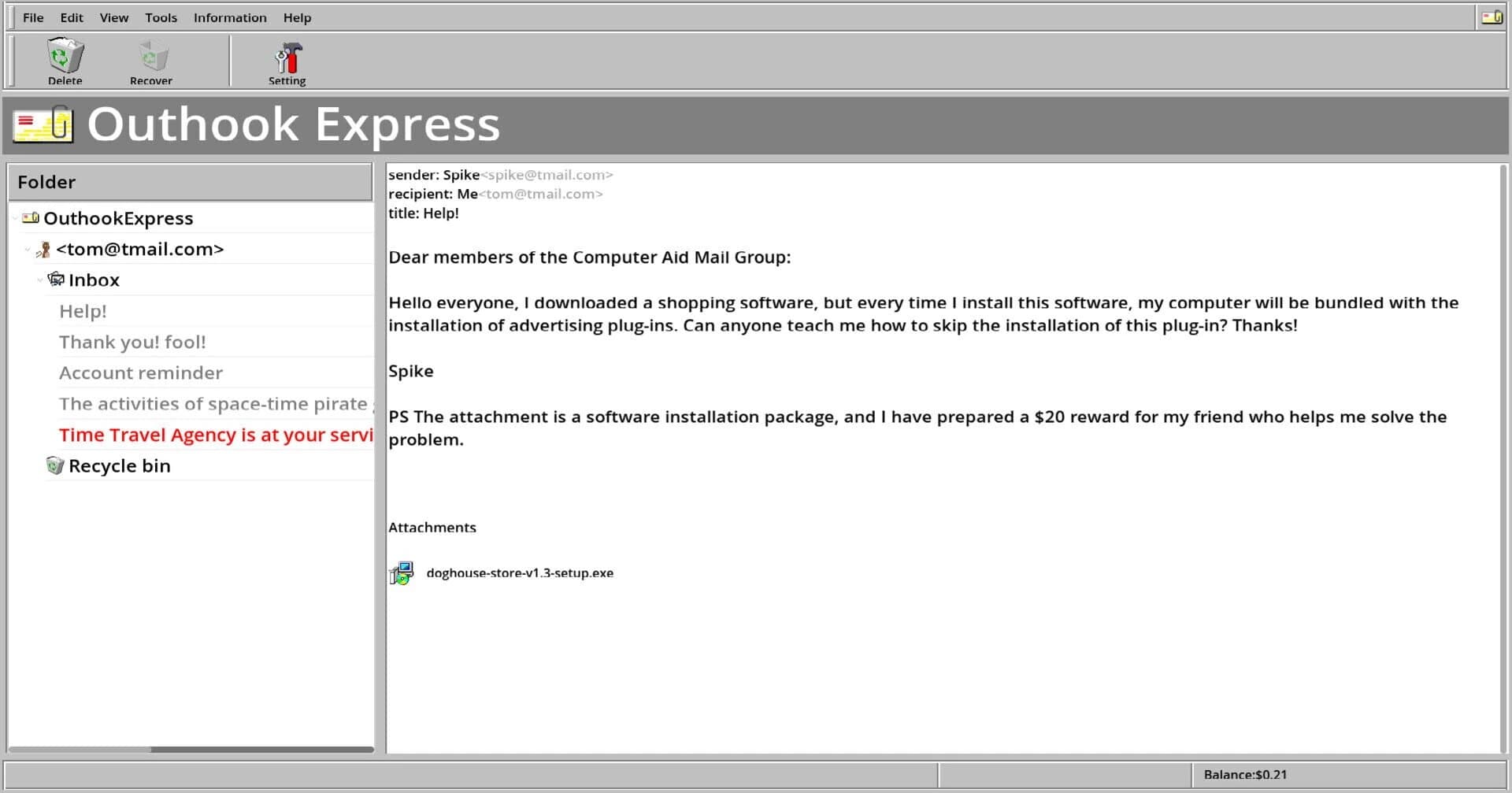 Malware screenshot 4