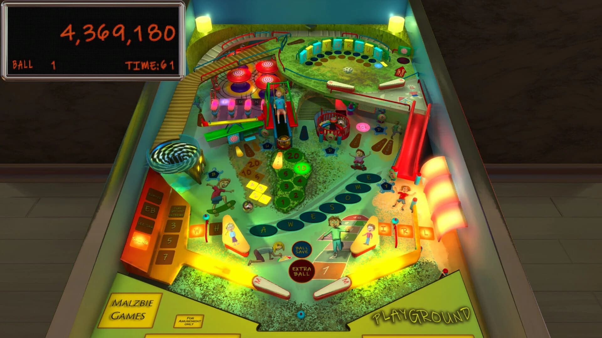Malzbie's Pinball Collection: Playground screenshot 2