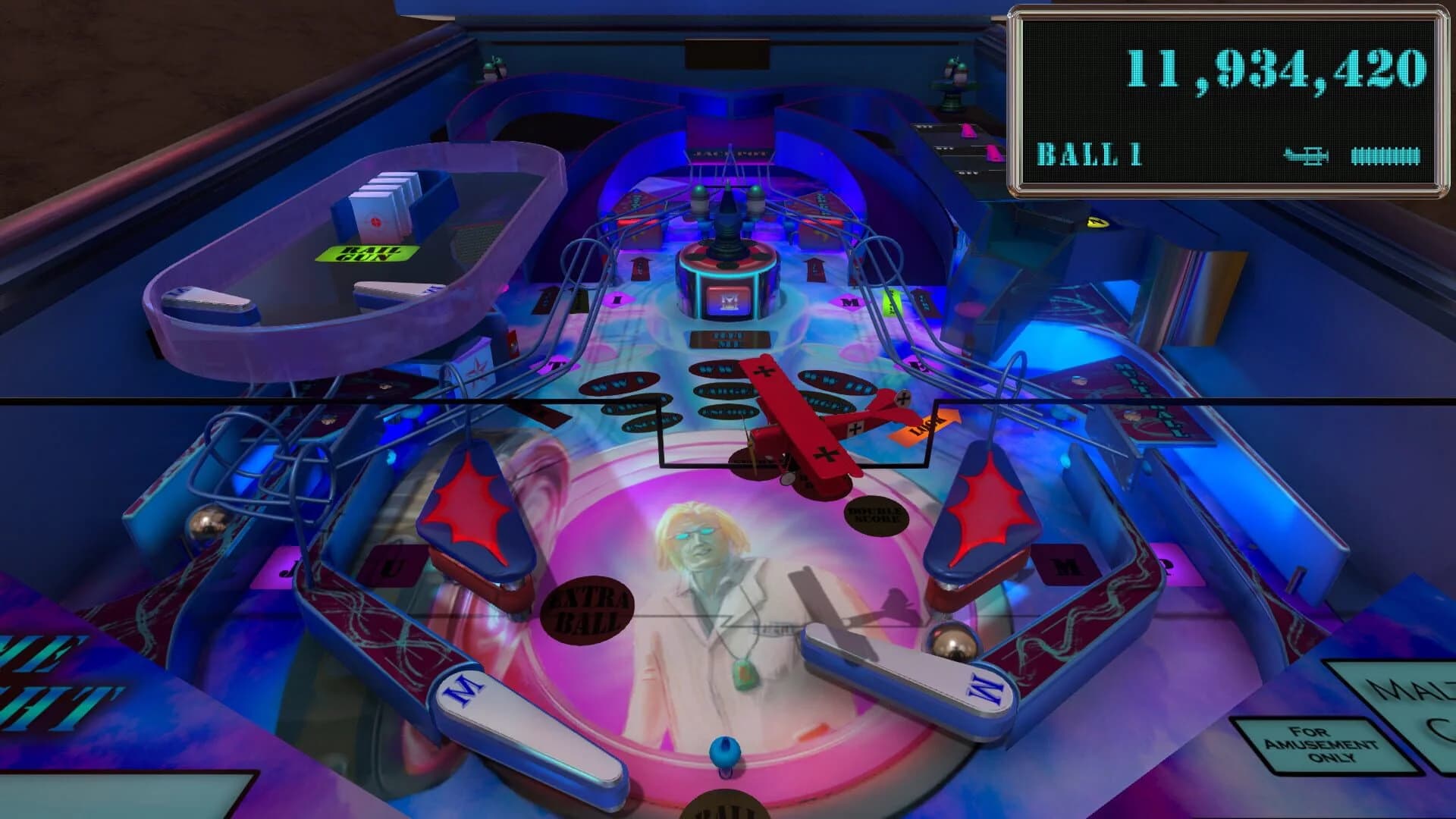 Malzbie's Pinball Collection: Time Flight screenshot 3