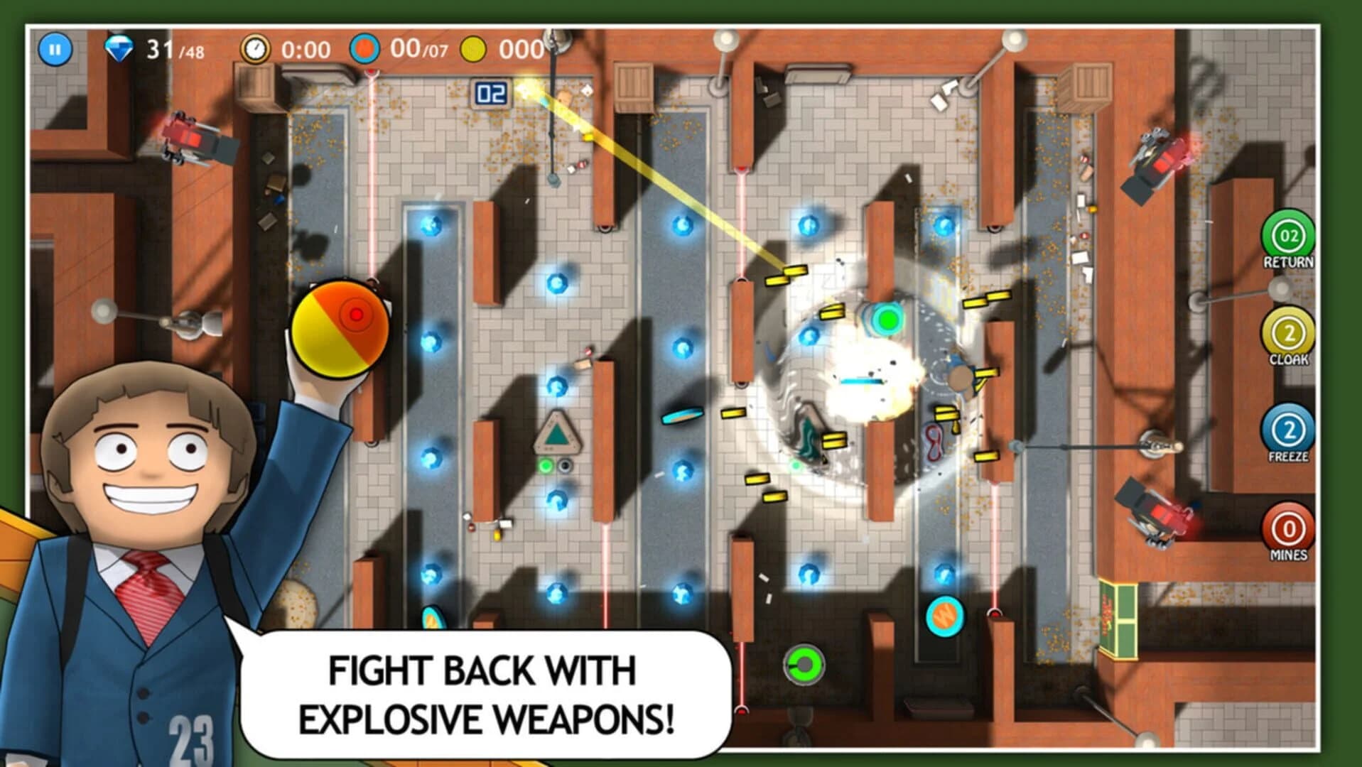 Man in a Maze: Deathmatch screenshot 3