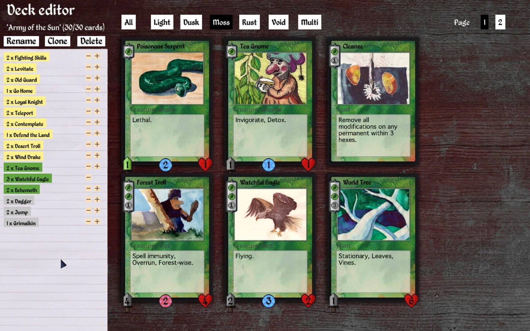 Manahex screenshot 2