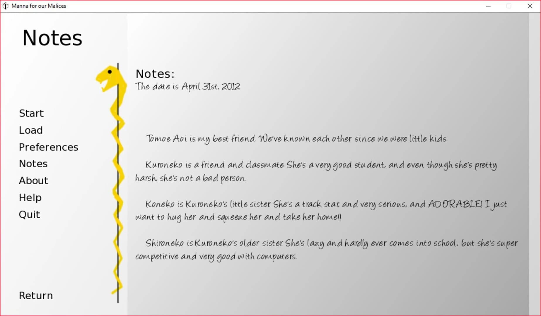 Manna for our Malices screenshot 2