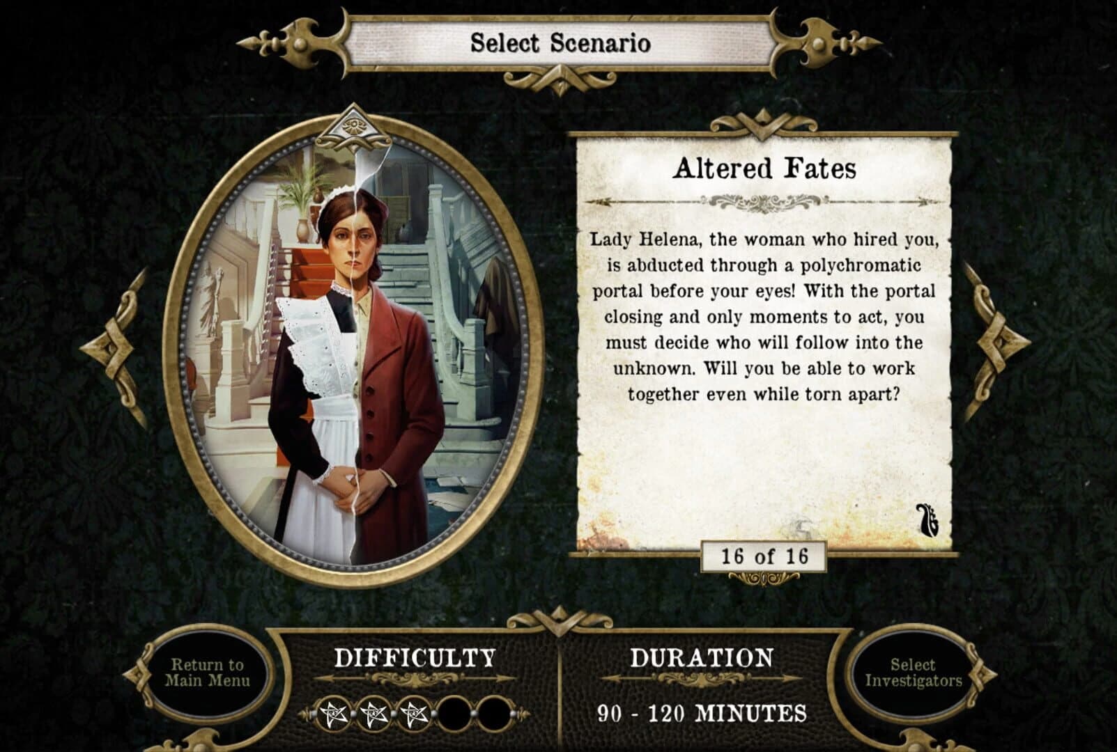 Mansions of Madness: Altered Fates screenshot 1