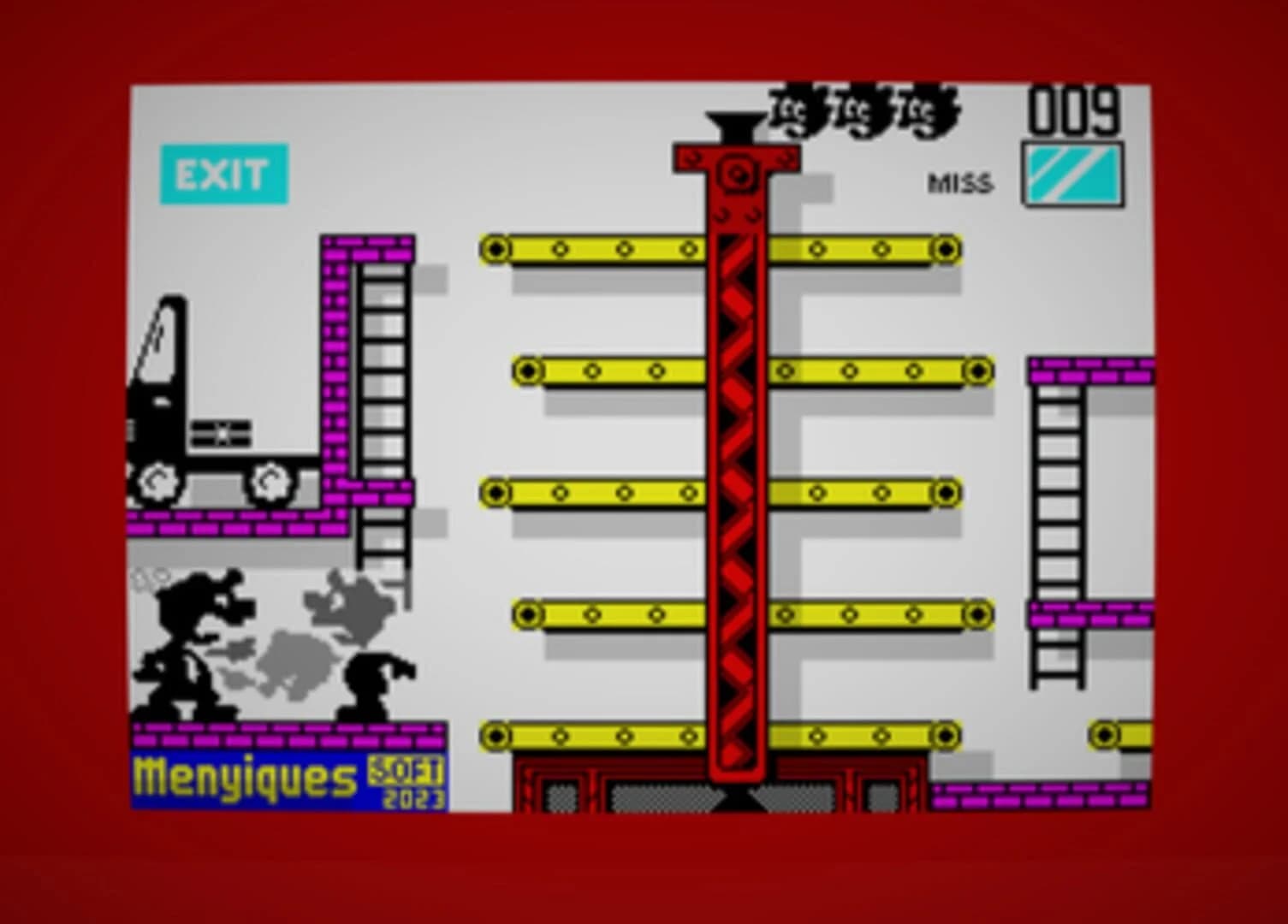 Mario Bros G&W for ZX Spectrum screenshot 1