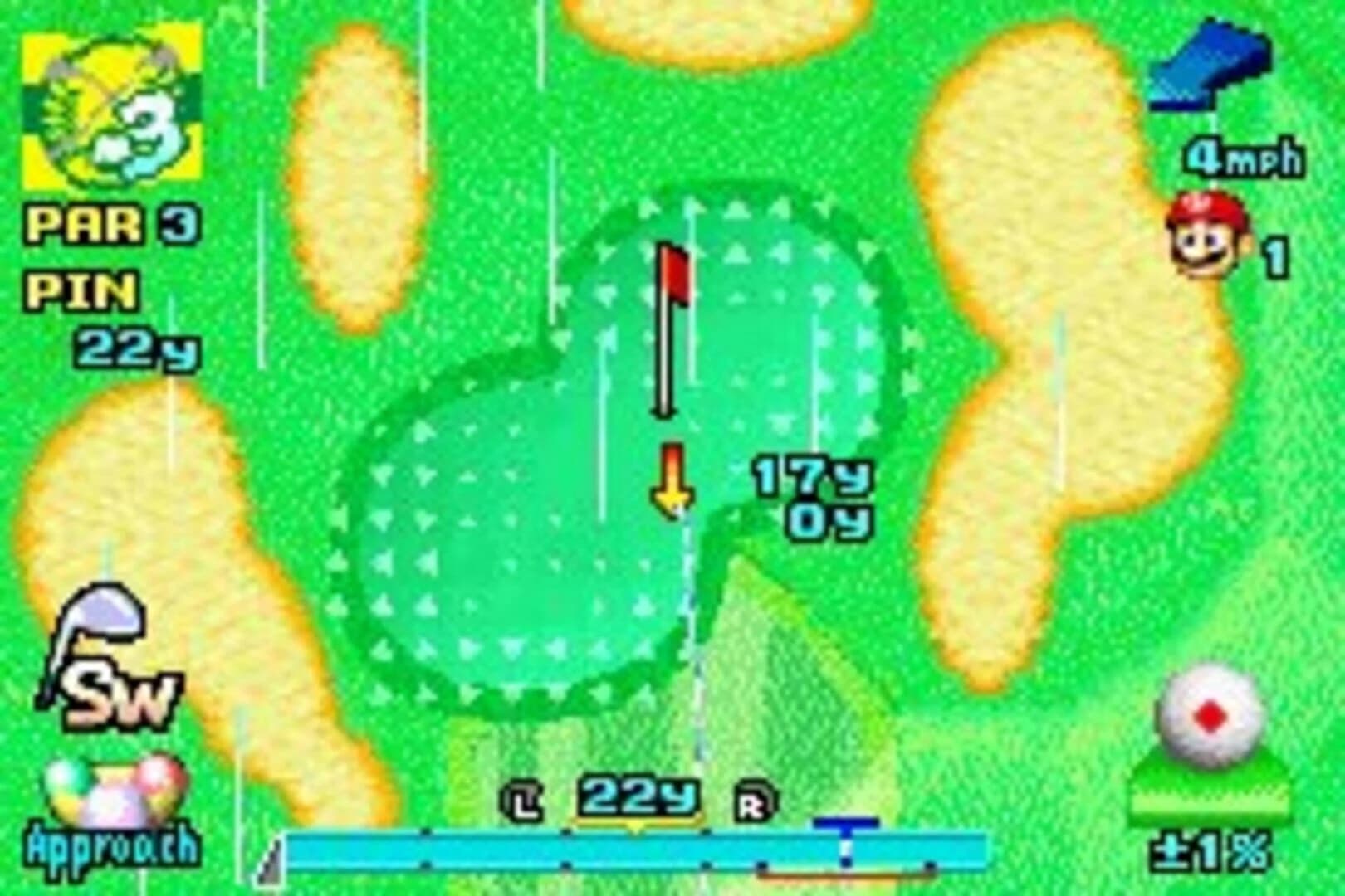 Mario Golf: Advance Tour screenshot 1