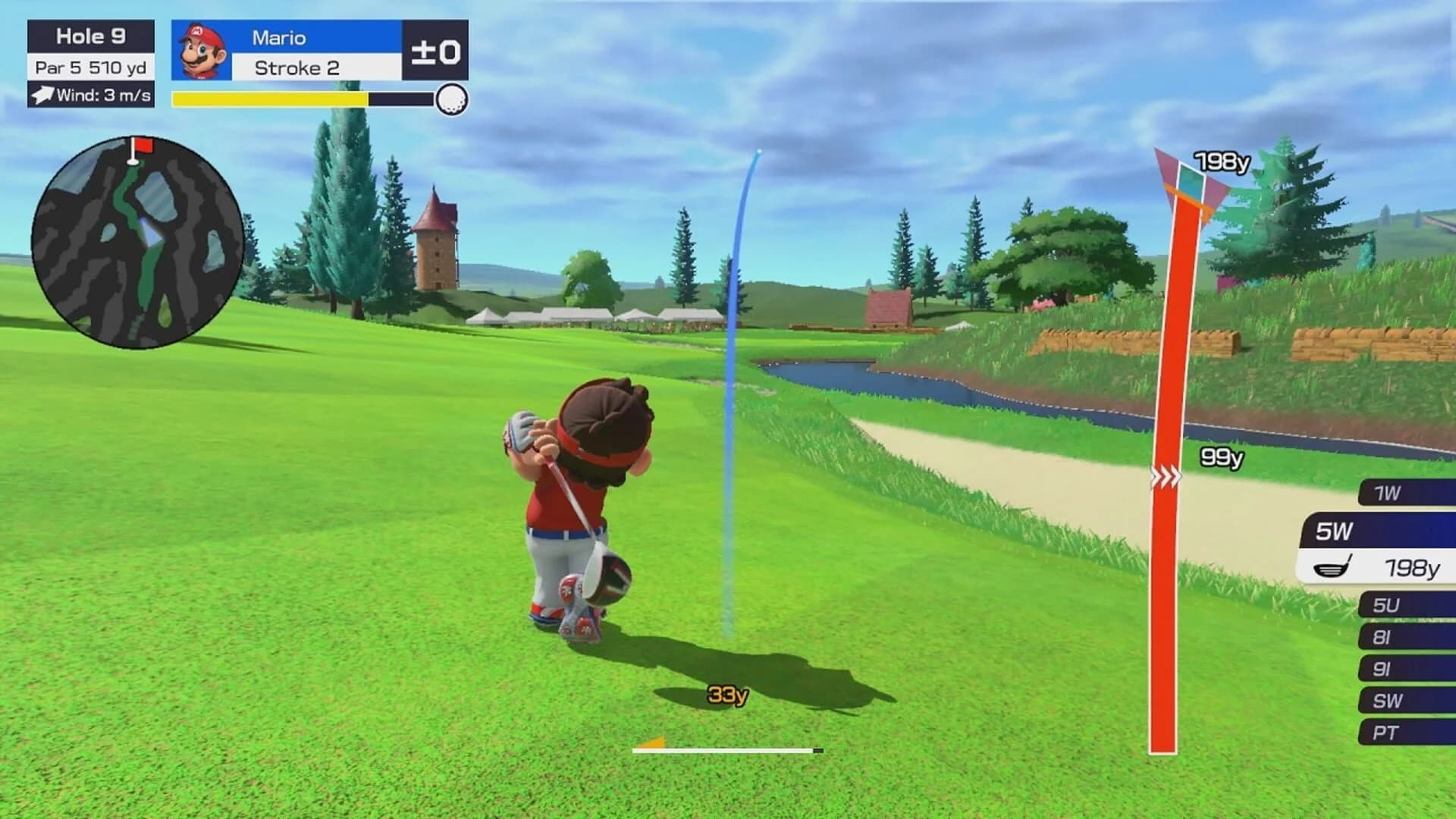Mario Golf: Super Rush screenshot 1