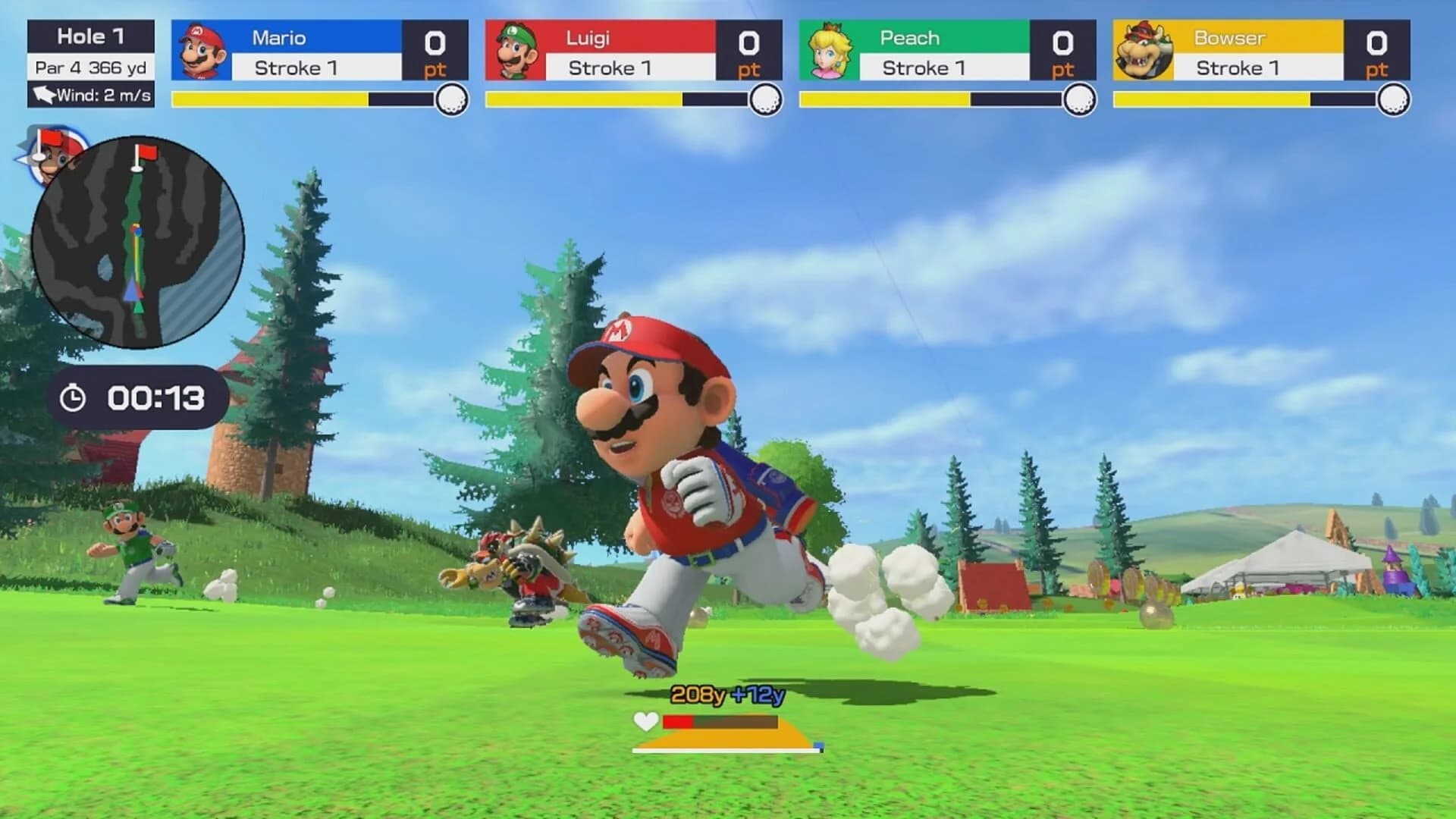 Mario Golf: Super Rush screenshot 2