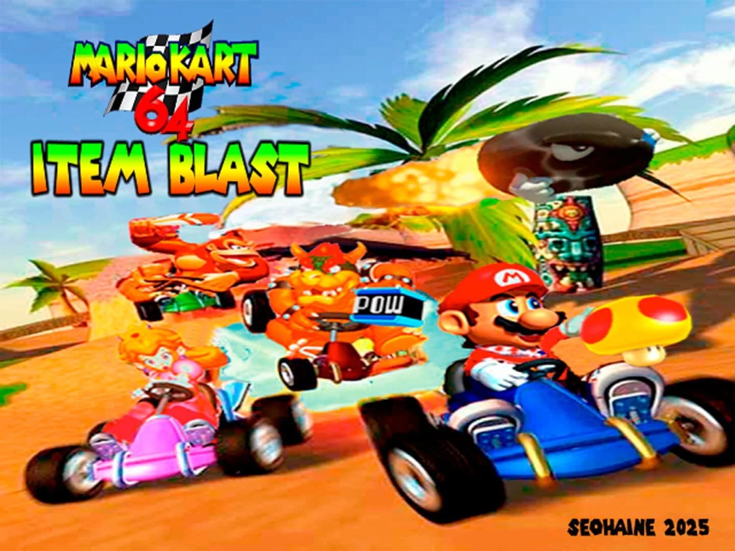 Mario Kart 64 ITEM BLAST screenshot 1
