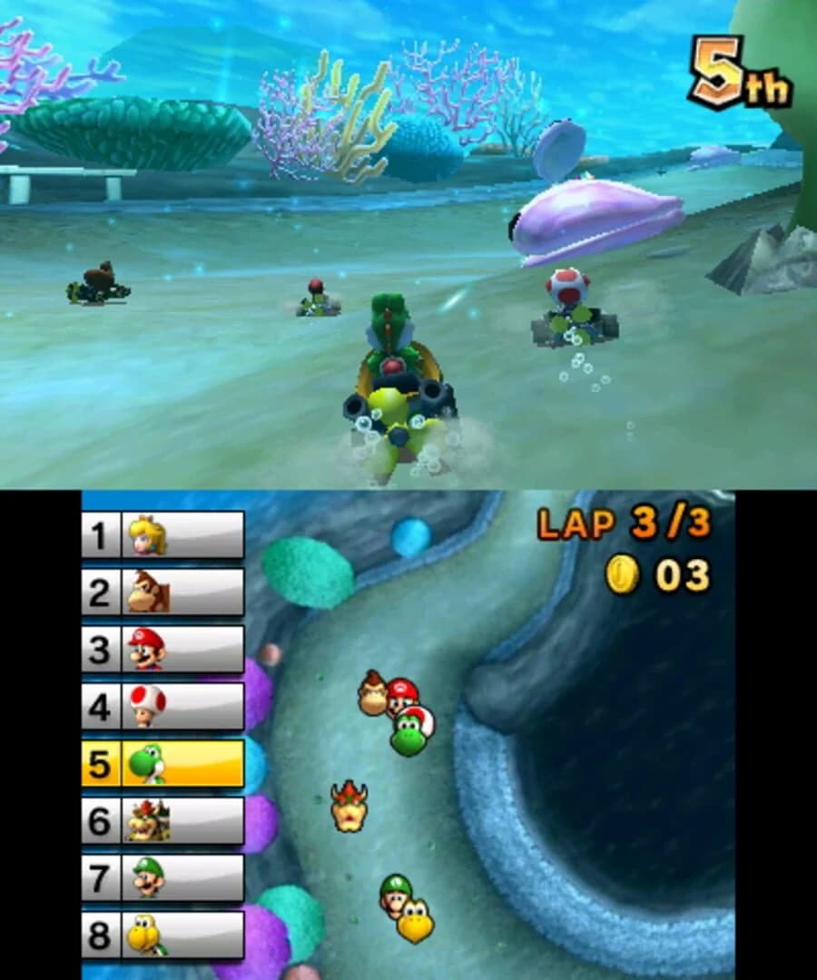 Mario Kart 7 screenshot 2