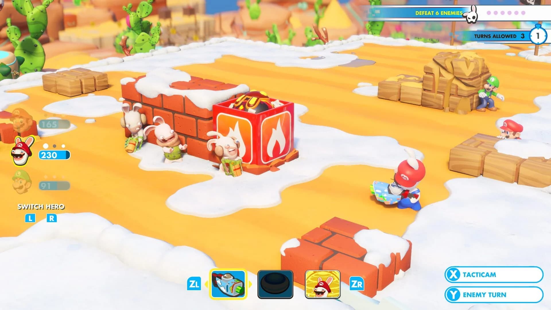 Mario + Rabbids Kingdom Battle screenshot 4