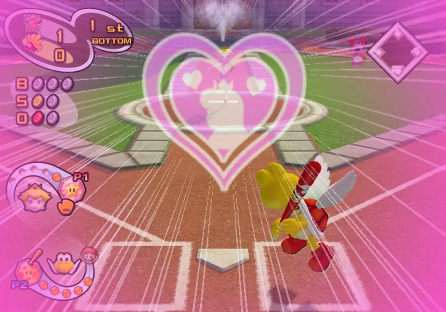 Mario Superstar Baseball screenshot 1
