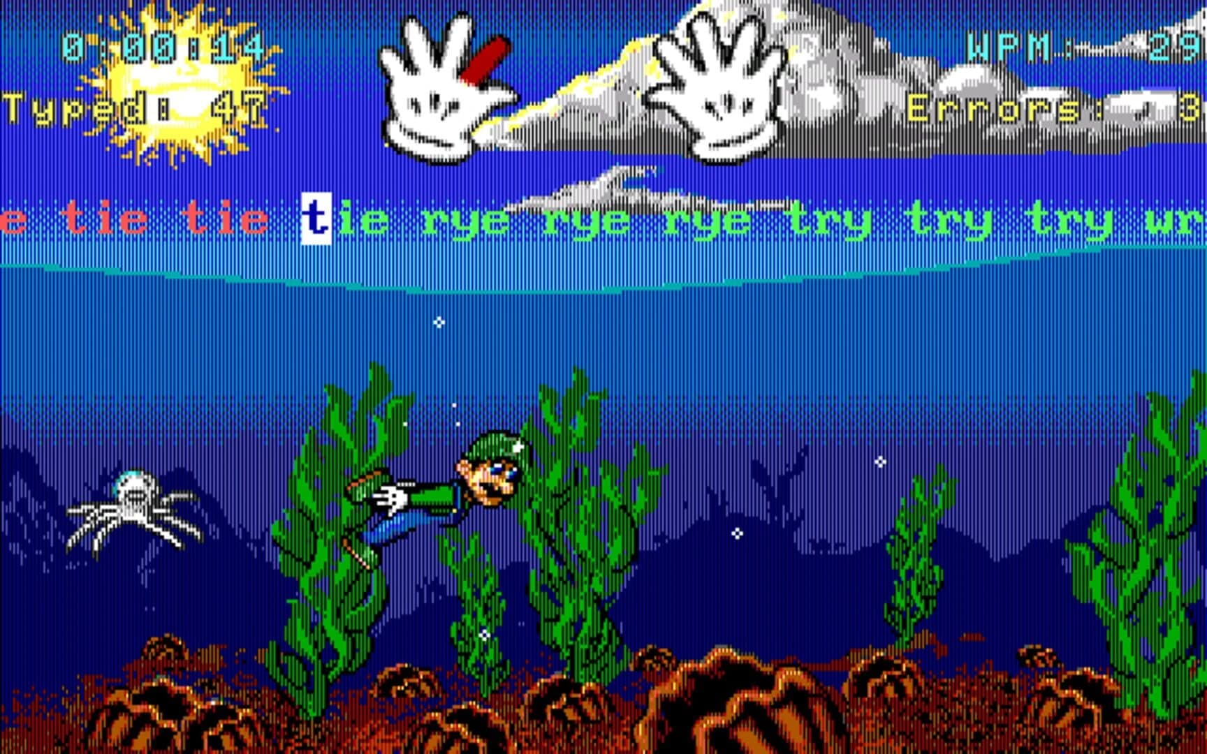 Mario Teaches Typing screenshot 3