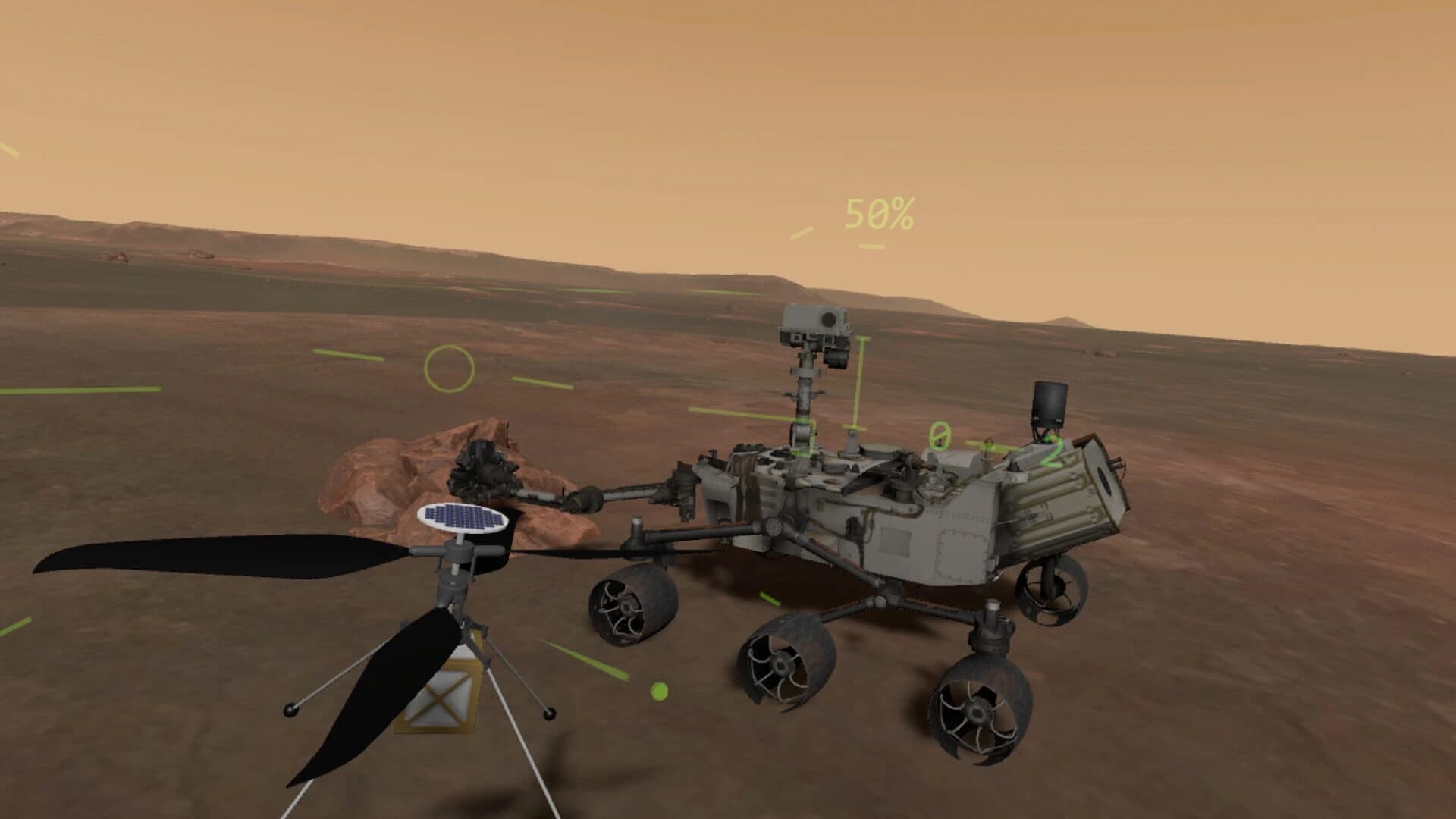 Mars Flight VR screenshot 1