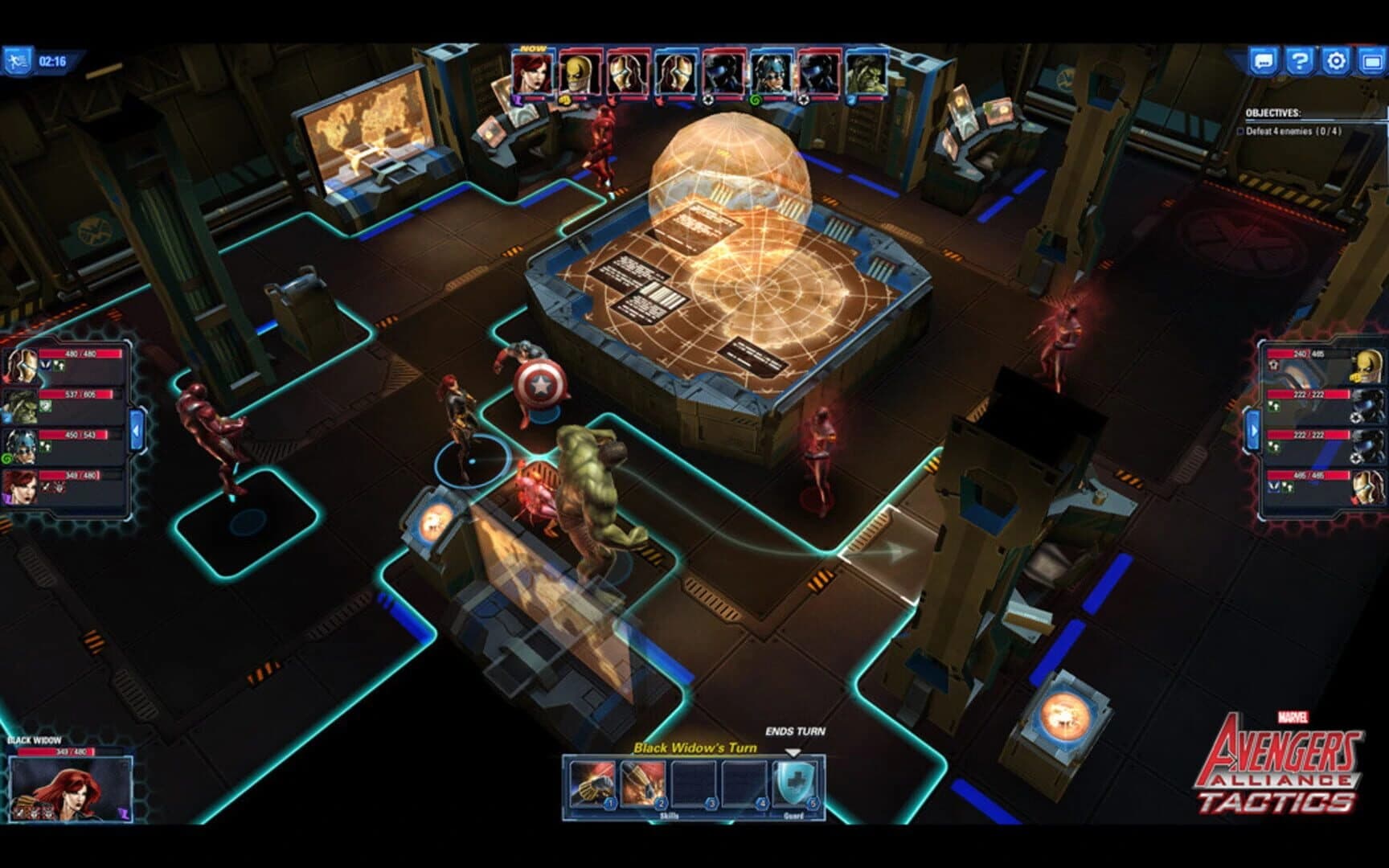 Marvel Avengers Alliance Tactics screenshot 1
