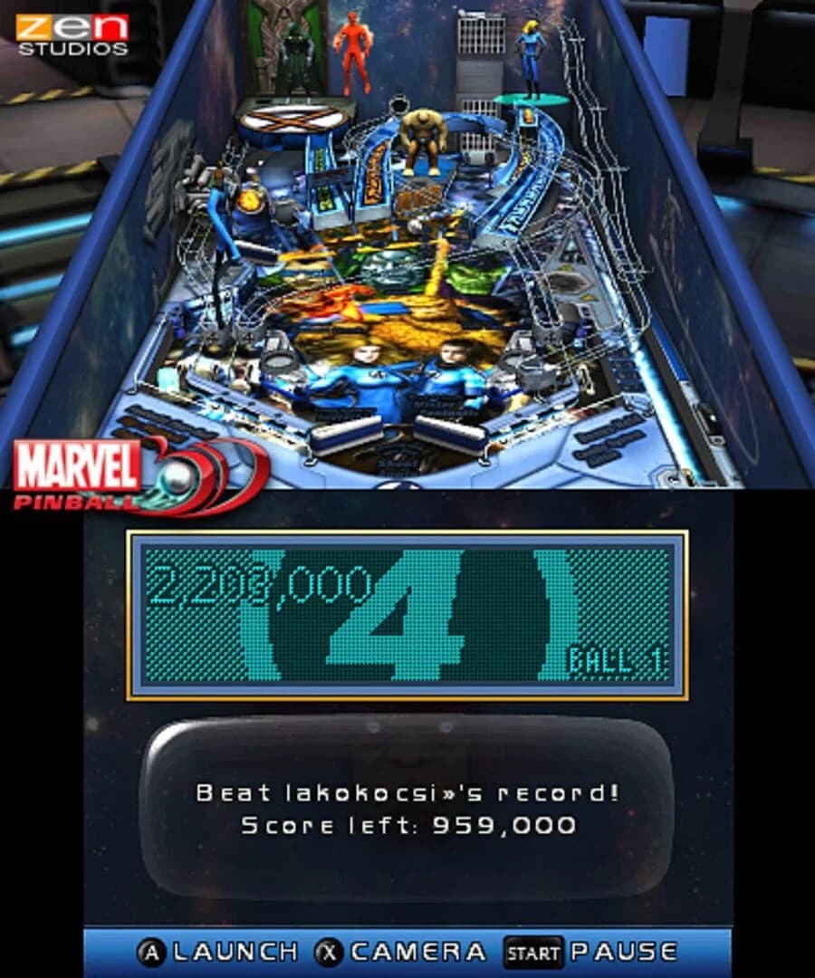 Marvel Pinball 3D screenshot 2