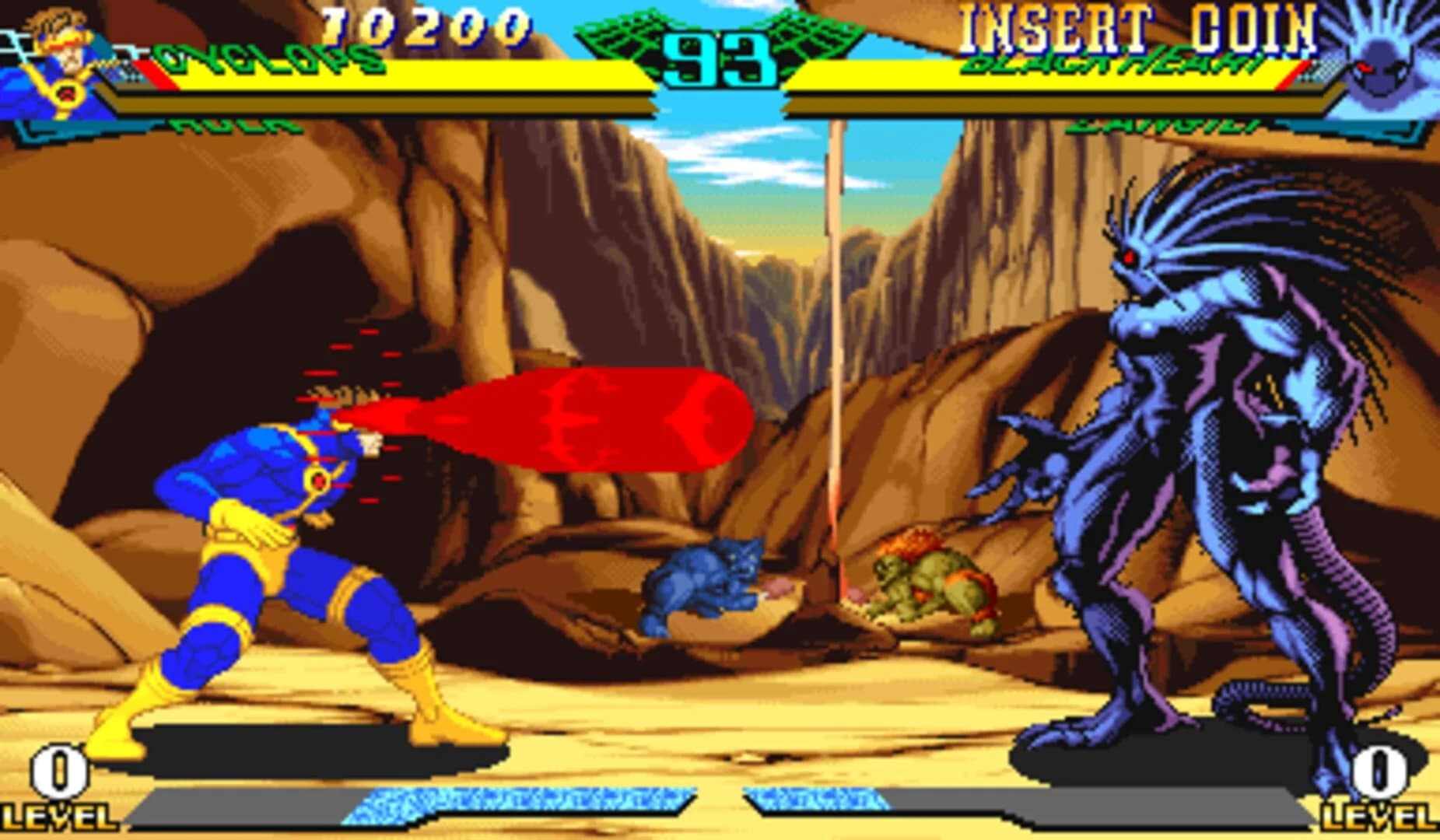 Marvel Super Heroes vs. Street Fighter screenshot 1