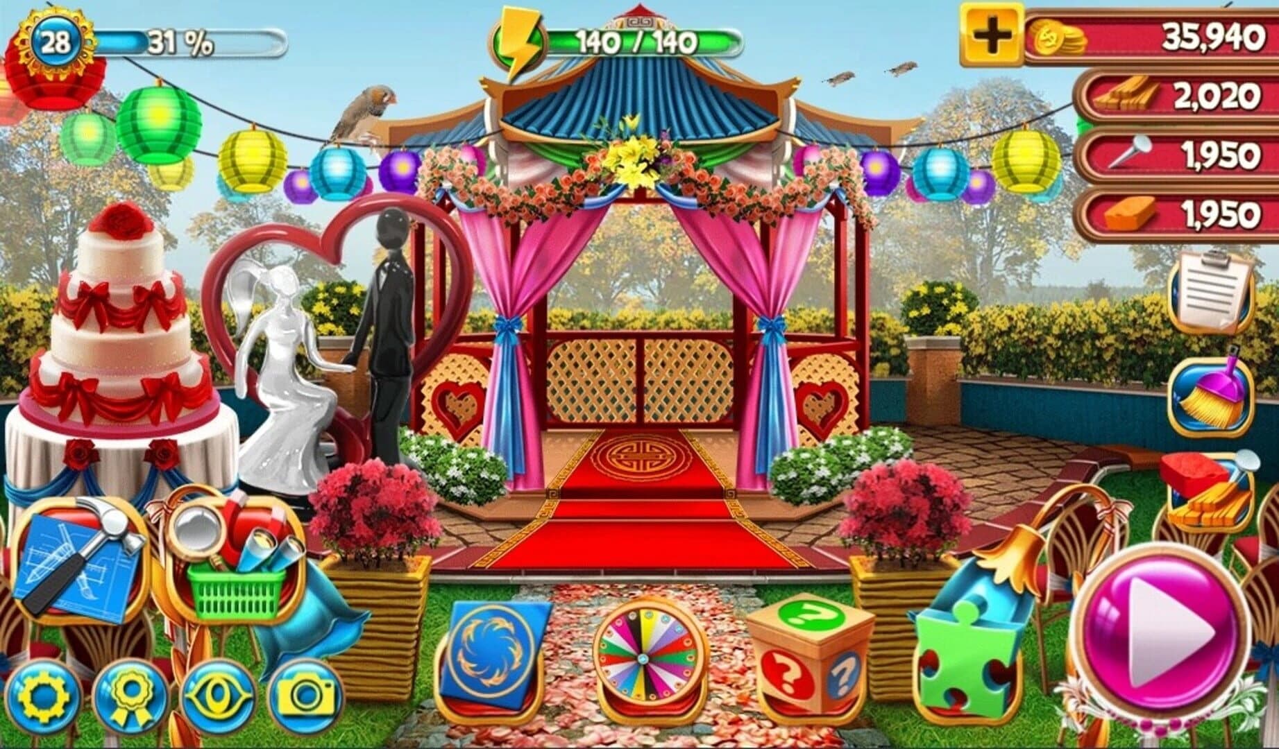 Mary Knots: Garden Wedding screenshot 2