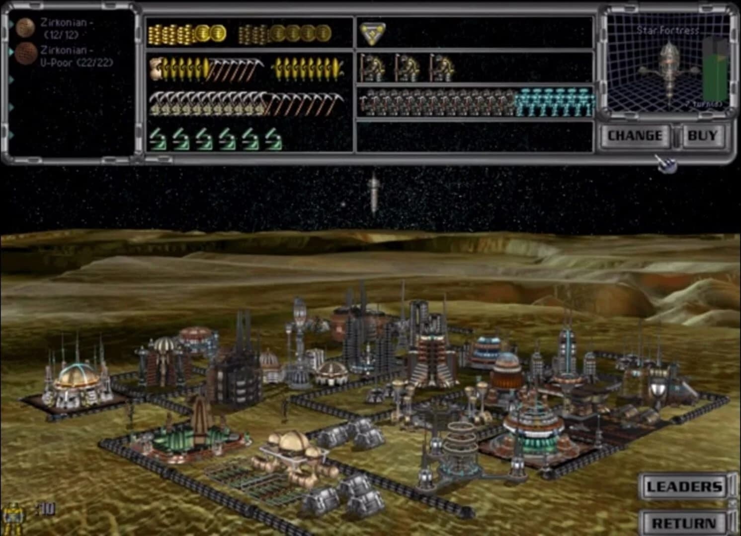 Master of Orion II: Battle at Antares screenshot 1