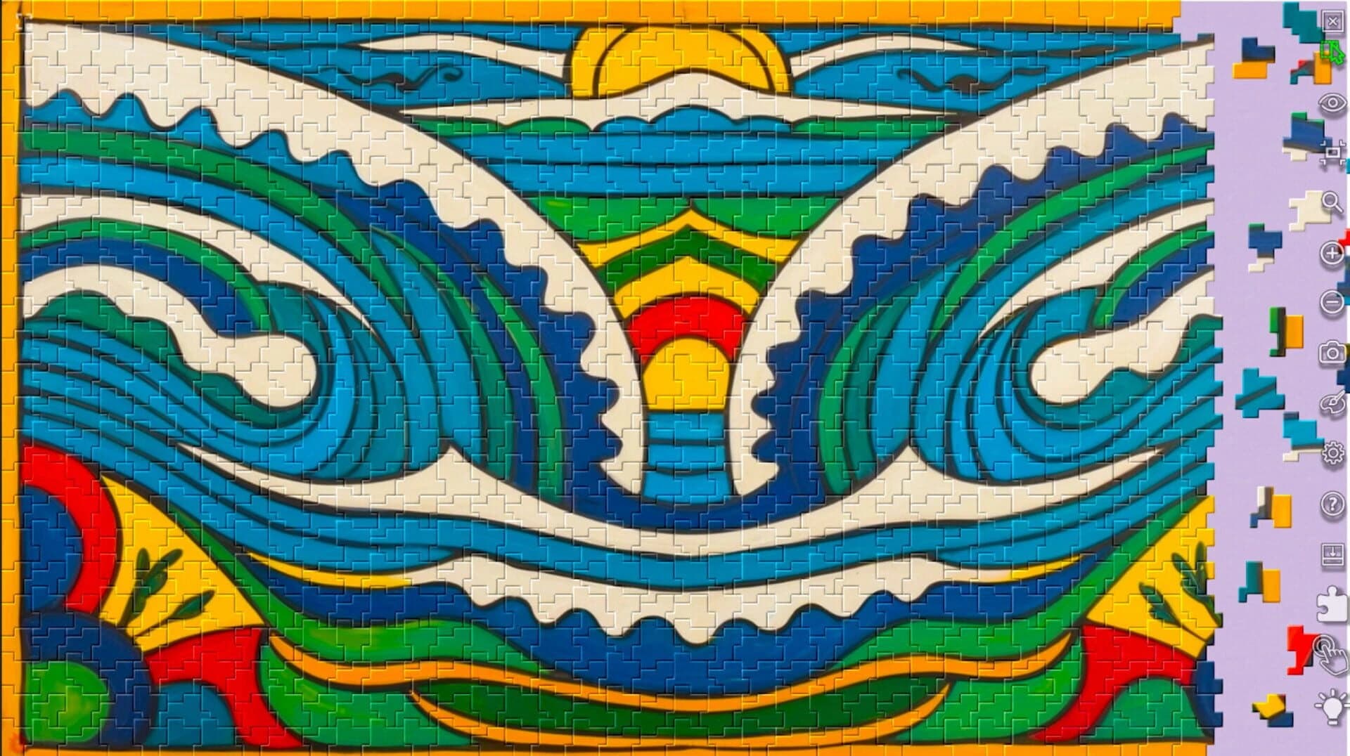 Master of Pieces Jigsaw Puzzle: Folk-Art screenshot 4