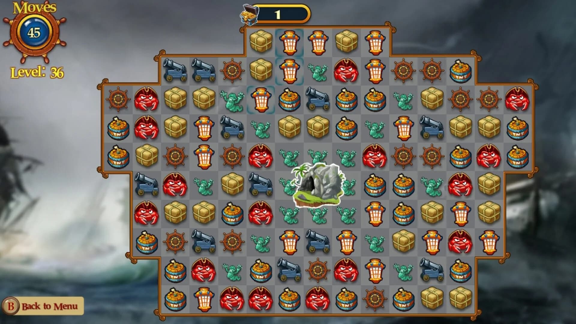 Match Three Pirates! II screenshot 3