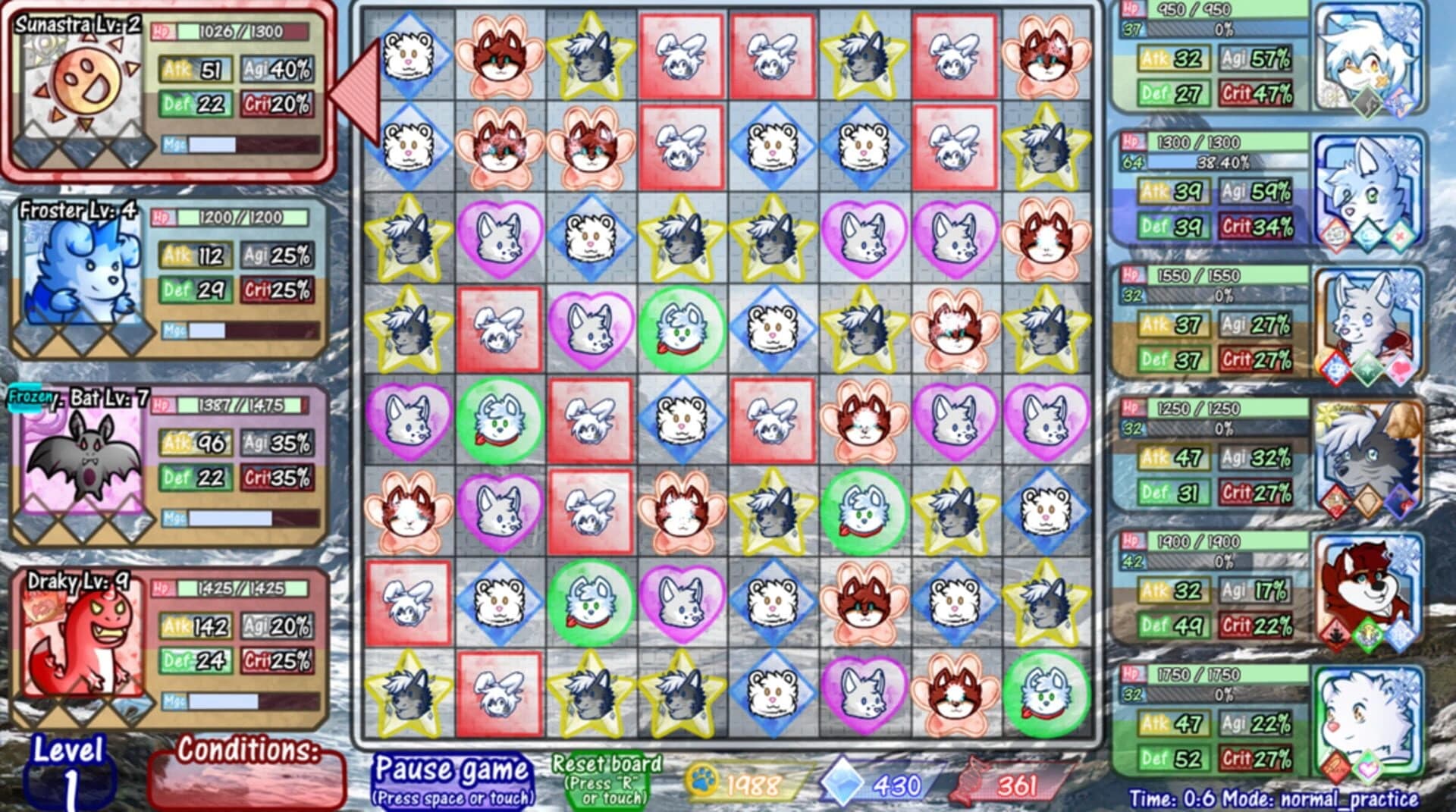 Match'fur Battle screenshot 1