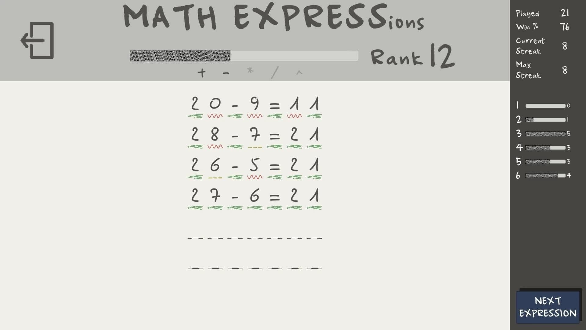 Math Expressions screenshot 2
