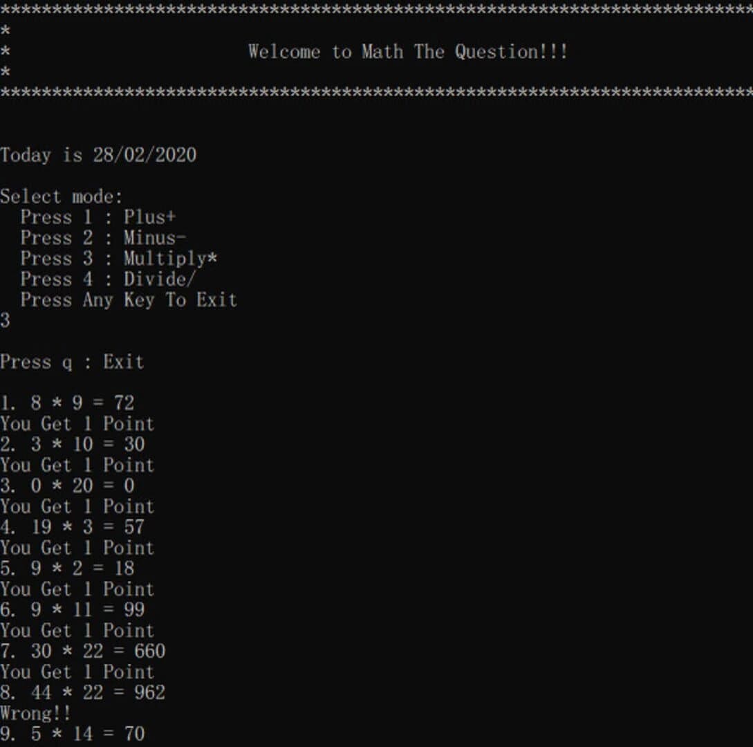 Math the Question screenshot 1