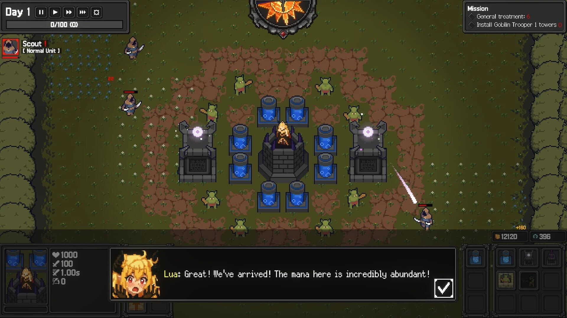 Mawang: Dark Lord Defense screenshot 1