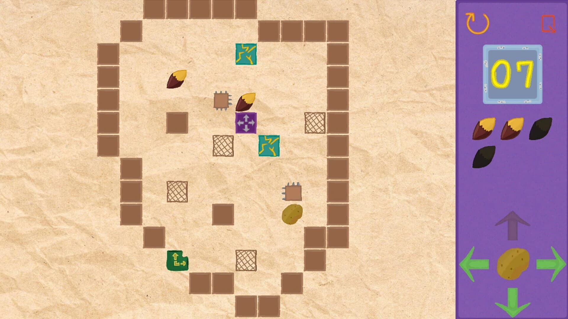 Maze of the Gamja screenshot 1