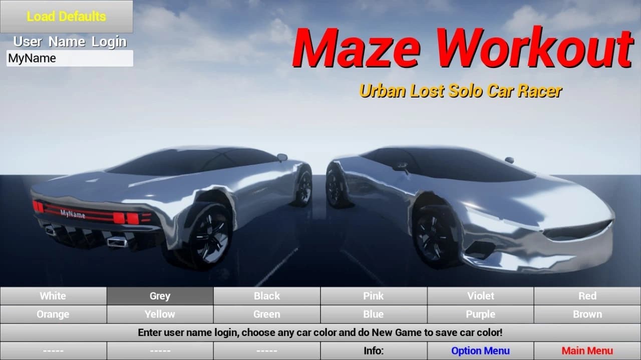 Maze Workout: Urban Lost Solo Car Racer screenshot 8