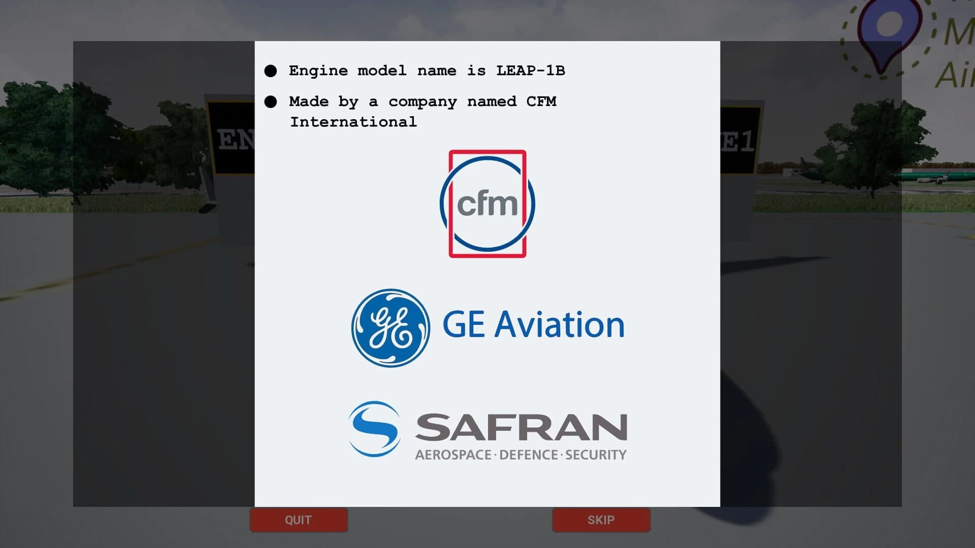 MCAS Simulation screenshot 3