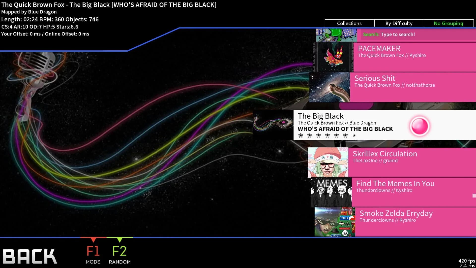 McOsu screenshot 4