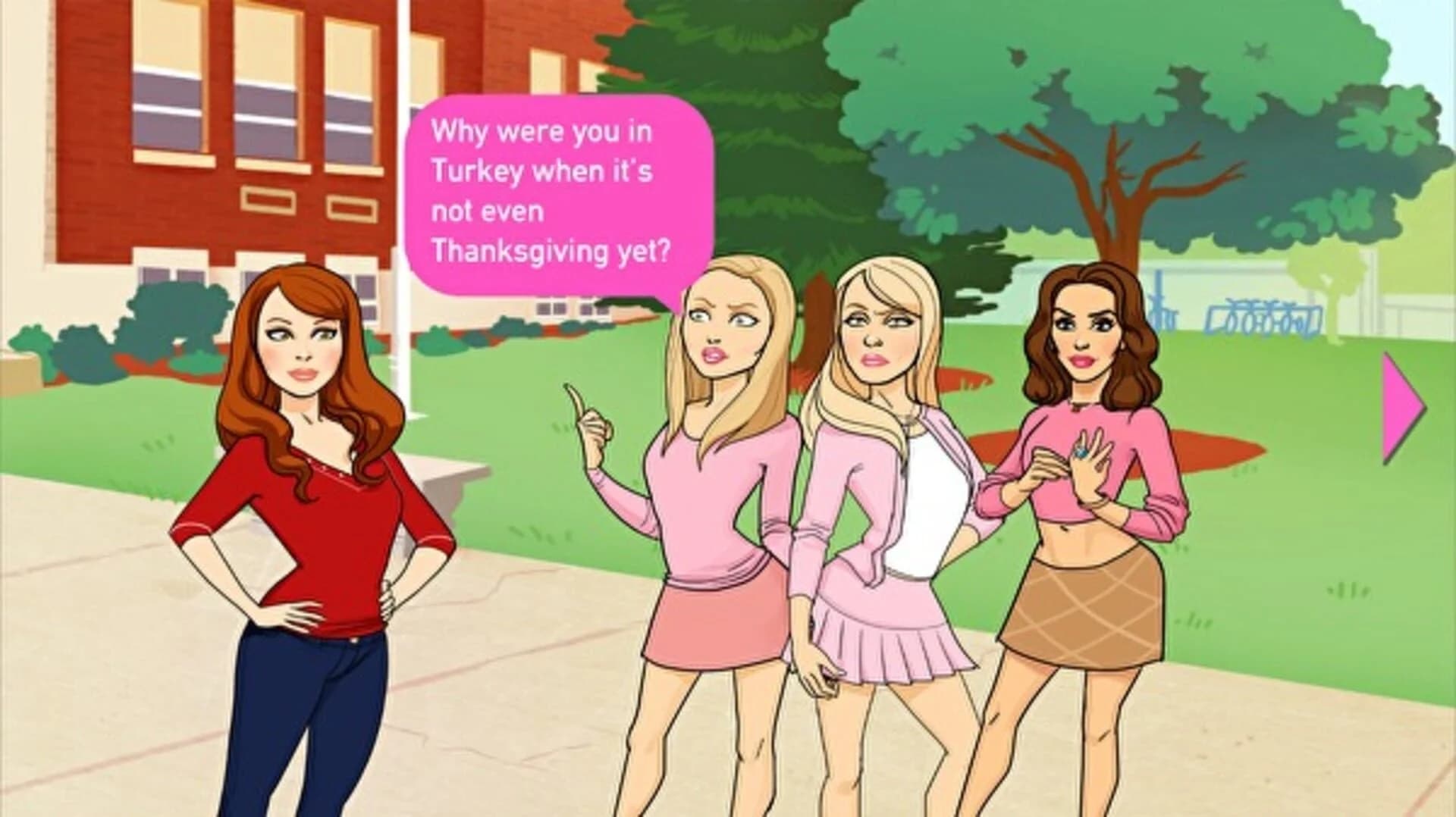 Mean Girls: The Game screenshot 1