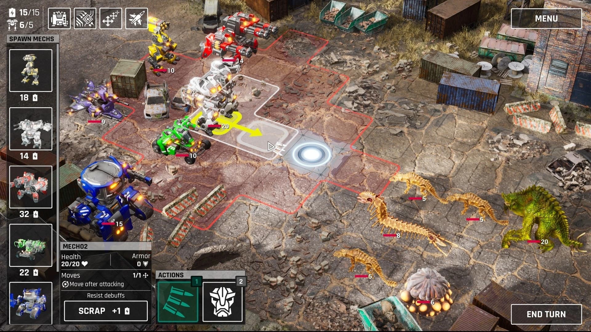 Mech Armada screenshot 8