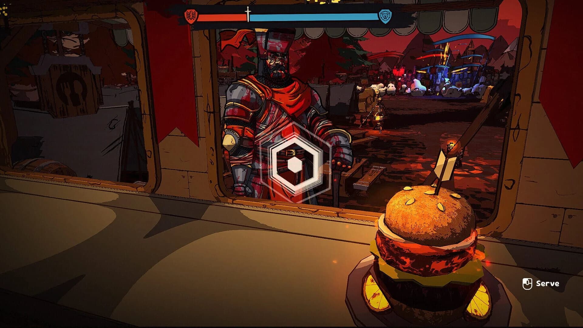 Medieval Battle: Food Truck screenshot 1