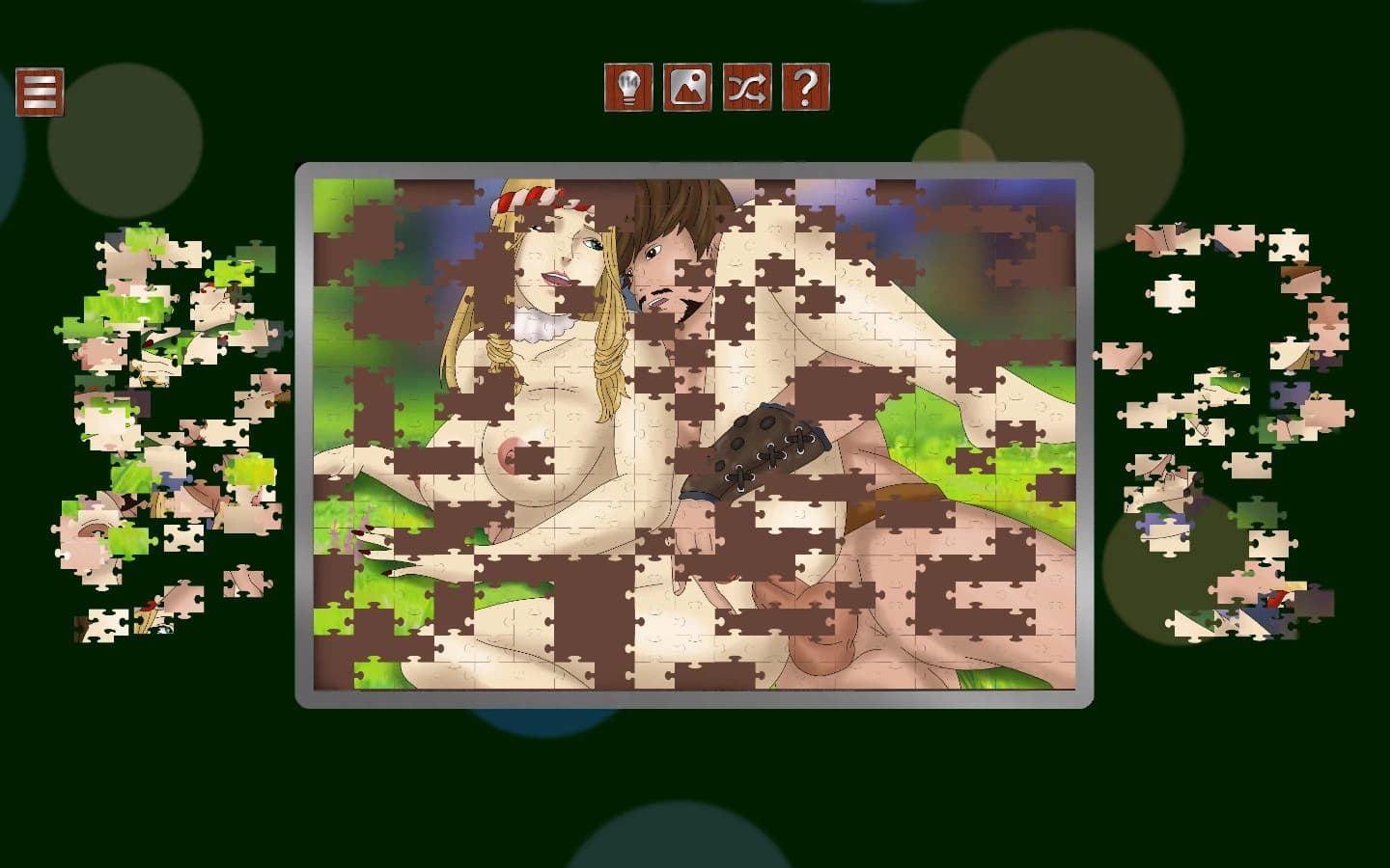 Medieval Sex Jigsaw screenshot 1