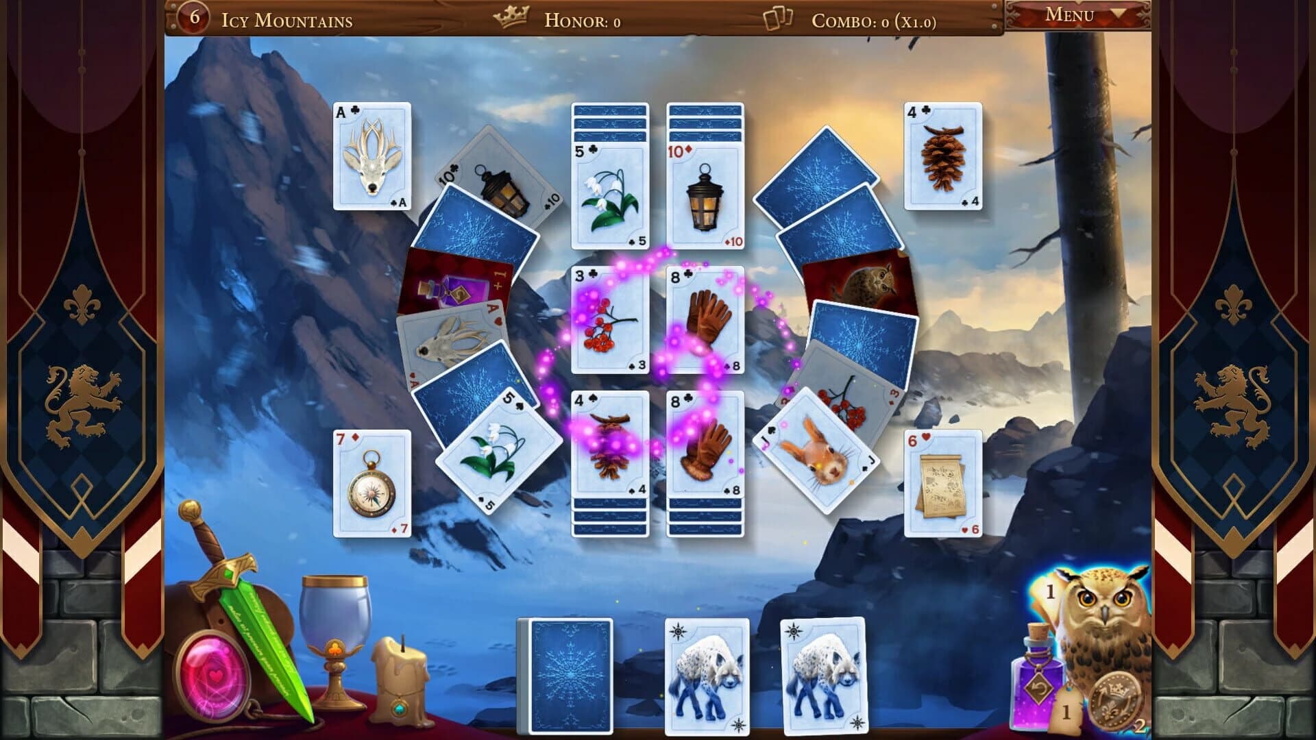 Medieval Tales Solitaire screenshot 3