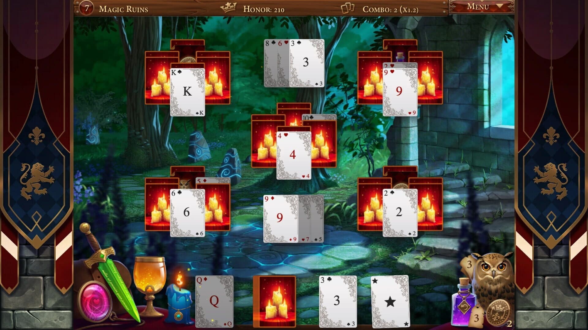 Medieval Tales Solitaire screenshot 4