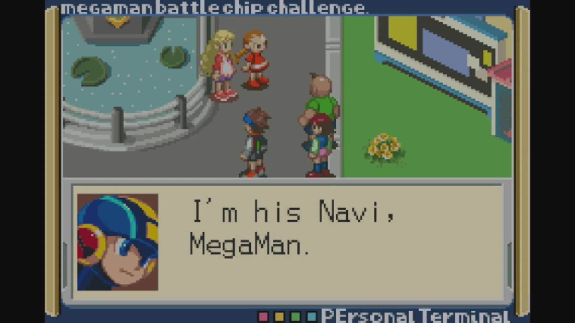 Mega Man Battle Chip Challenge screenshot 1